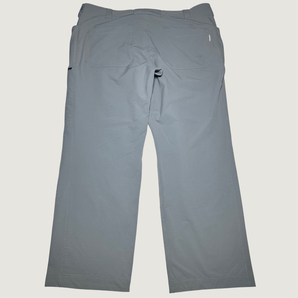 Duluth Trading Flexpedition Pants Men 42x32 Relaxed Fit Cargo Stretch Nylon Gray - Picture 5 of 13
